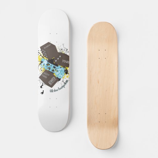 skateborad persoonlijk skateboard (Voorkant)