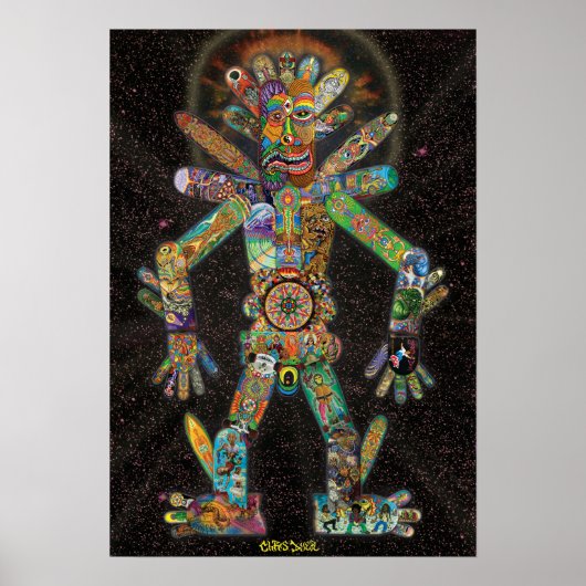 Skatebotron de Giant Robot Poster (Voorkant)