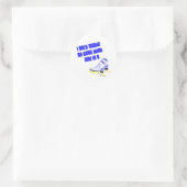 SkateChick Days Ronde Sticker (Tas)