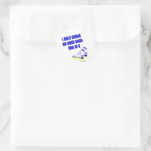 SkateChick Days Ronde Sticker (Tas)