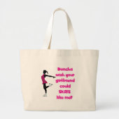 SkateChick Doncha Grote Tote Bag (Voorkant)