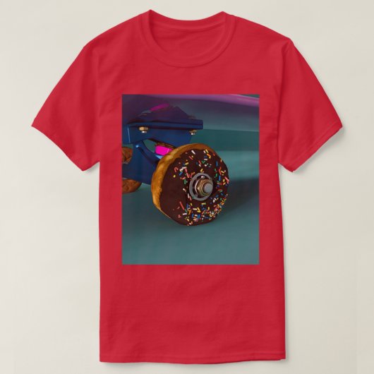 SkateDonut Twee dingen waar ik van hou T-shirt (Design voorkant)