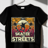 SKATEE THE STREETS T-shirt
