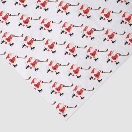 Skateklare Kerstman Tissuepapier (Detail)