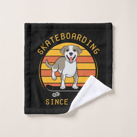 Skaten sinds 1980 washandje (Wasdoekje)