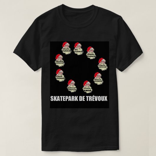 SKATEPARK DE TRÉVOUX T-SHIRT (Design voorkant)