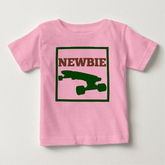Skater Baby — Newbie (bruin/groen) (Voorkant)