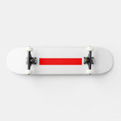 Skater Board Creëer je eigen aangepaste RED Skateboard (Horizontaal)
