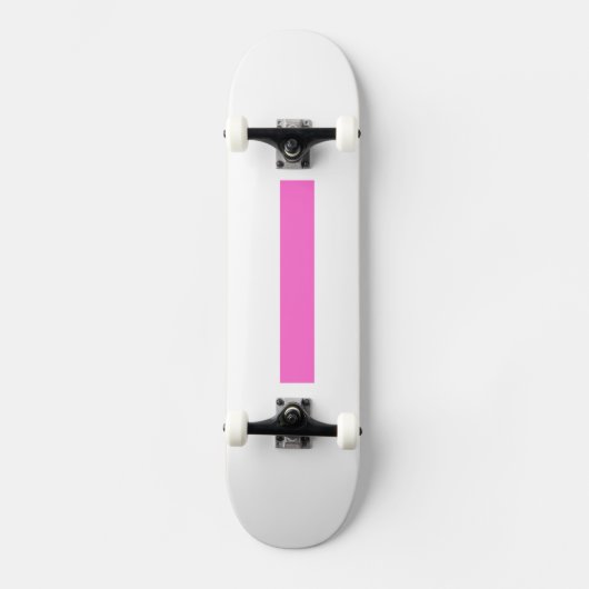 Skater Board Creëer uw eigen aangepaste roze Skateboard (Voorkant)