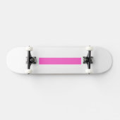 Skater Board Creëer uw eigen aangepaste roze Skateboard (Horizontaal)