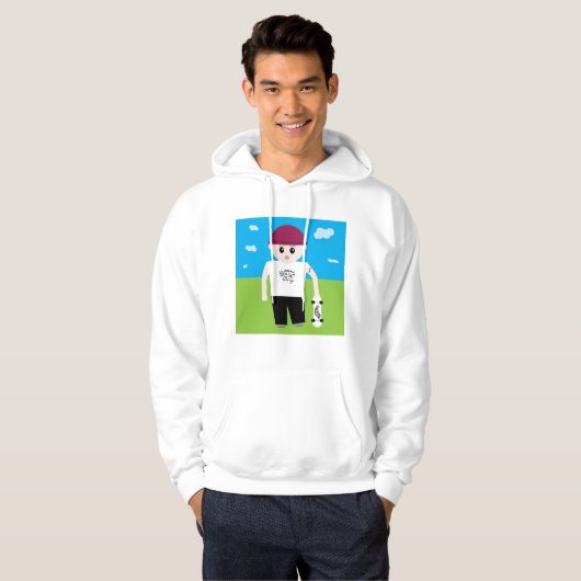 Skater Boy Hoodie (Voorkant volledig)