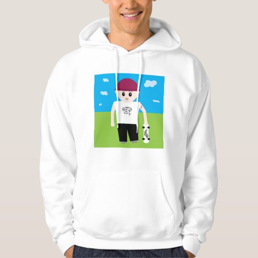 Skater Boy Hoodie (Voorkant)