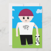Skater Boy Kaart (Voorkant)