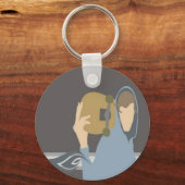 Skater Boy Sleutelhanger (Voorkant)