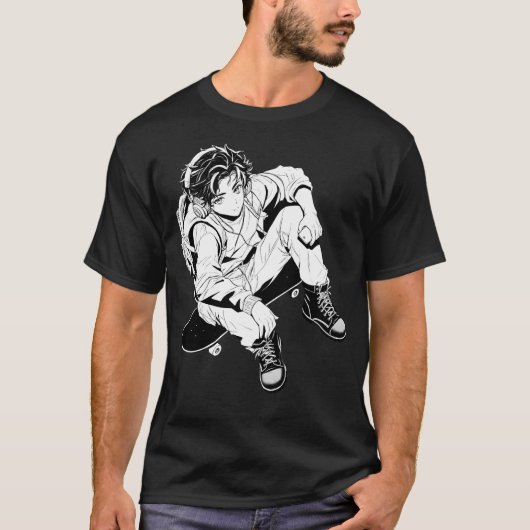 Skater Boy T-shirt (Voorkant)