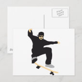 skater briefkaart (Voorkant / Achterkant)
