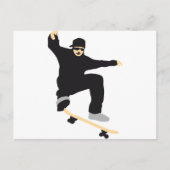 skater briefkaart (Voorkant)