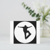 "Skater" Briefkaart (Staand voorkant)