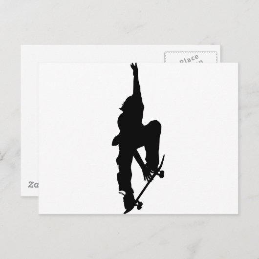 Skater Briefkaart (Voorkant / Achterkant)