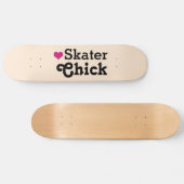 Skater Chick Skateboard (Horizontaal)