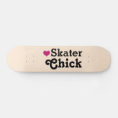 Skater Chick Skateboard (Horizontaal)