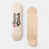 Skater Chick Skateboard (Voorkant)