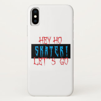 Skater! Company Hey Ho Skater! Lets Go Case-Mate iPhone Case