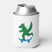 Skater Crocodile Blikjeskoeler (Blikje Voorkant)