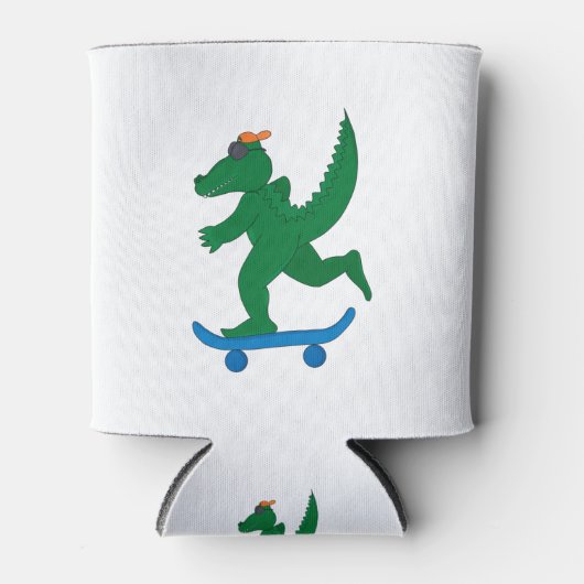 Skater Crocodile Blikjeskoeler (Voorkant)