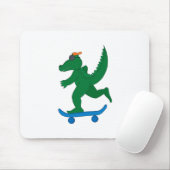 Skater Crocodile Muismat (Met muis)