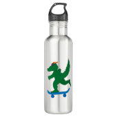 Skater Crocodile Waterfles (Voorkant)