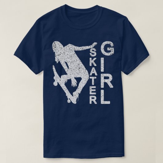 Skater Girl 3 T-shirt (Design voorkant)