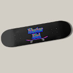 Skater Girl Blue Pink Graffiti Glow Skateboard<br><div class="desc">Elke Skateboarder Girl zal van deze houden - zie mijn winkel voor veel meer cadeauideeën over skateboarden.</div>