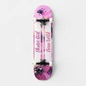 Skater Girl Gone Wild skateboard (Voorkant)