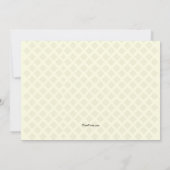 Skater Girl Invitation Kaart (Achterkant)