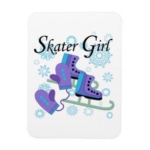Skater Girl Magneet