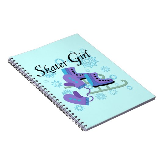 Skater Girl Notitieboek (Rechterzijde)