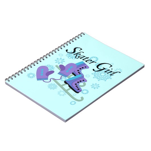 Skater Girl Notitieboek (Linkerzijde)
