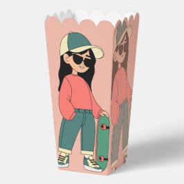 Skater Girl Pop Box Bedankdoosjes