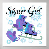 Skater Girl Poster (Voorkant)