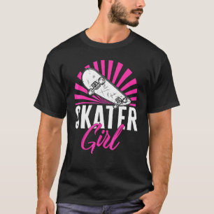 Skater Girl Rollerblading Women's Skate Roller Rol T-shirt