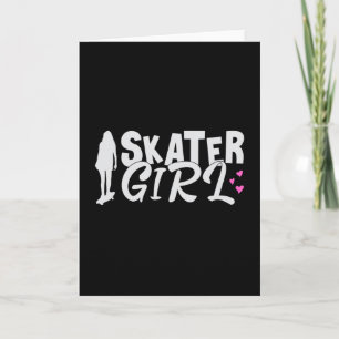 Skater Girl Sk8 Skateboard Skateboard Skateboard S Kaart