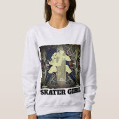 SKATER GIRL SKATEBOARDING T-Shirts (Voorkant)