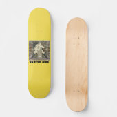 SKATER GIRL SKATEBOARDS (Voorkant)
