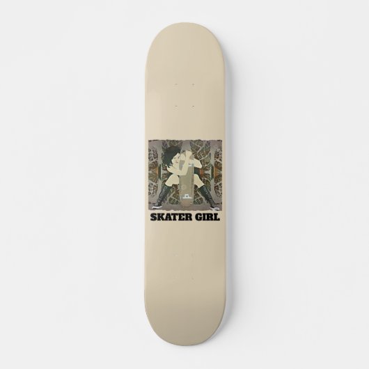 SKATER GIRL SKATEBOARDS (Voorkant)