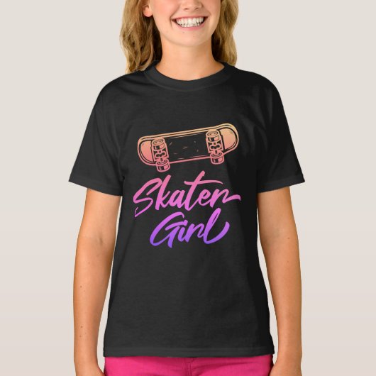 Skater Girl T-shirt (Voorkant)
