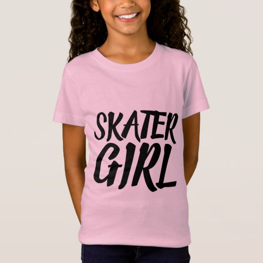 SKATER GIRL T-SHIRTS (Voorkant)