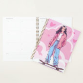 Skater Girl Vibes – Pastelkleurige esthetische col Planner (Display)