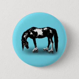 Skater Horse Ronde Button 5,7 Cm