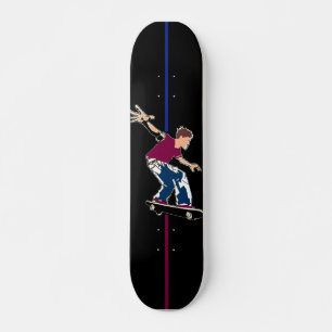 Skater in het donker - Skateboard
